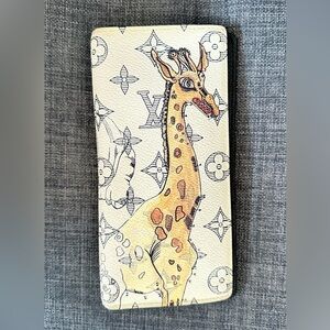 Louis Vuitton Artistic Giraffe Wallet limited edition